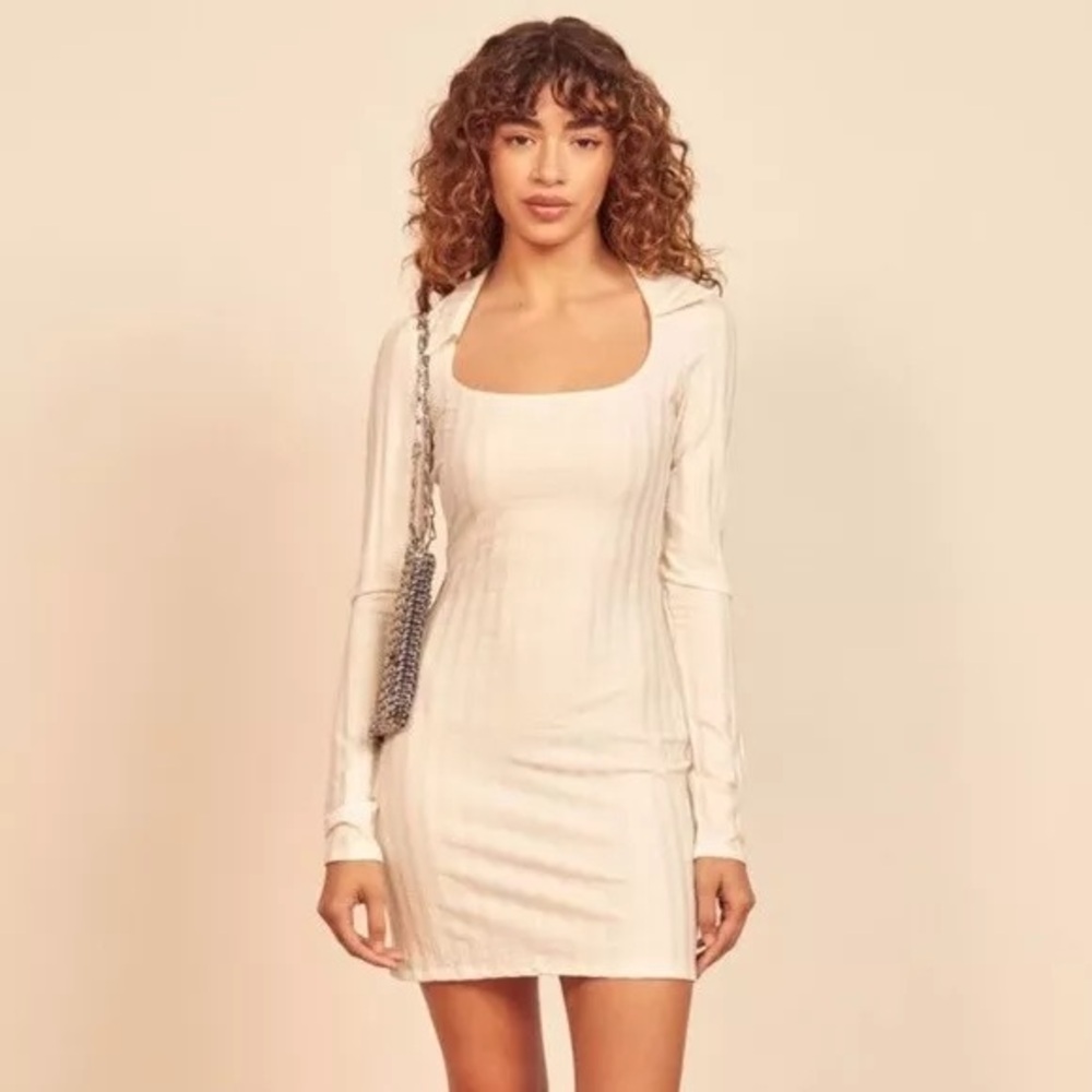 Reformation Ribbed Dress NWT